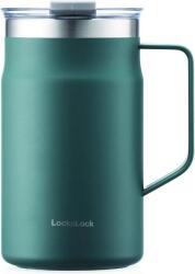 LocknLock METRO thermo bögre, 600 ml, sötétzöld (LHC4282DGRN)
