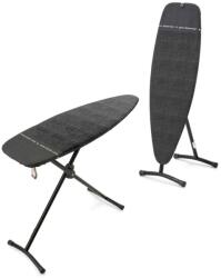 Brabantia Steam & Ironing Board HRPZ vasalódeszka gőzölő állvánnyá alakítható 1350x450mm - D méret. hőálló pihentető zóna. D=35mm fekete váz. farmer fekete huzat - 241420 BR241420 (BR241420) Vasalódeszka