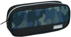 ECADA Penar etui cu 1 fermoar Ecada 78501, Motiv camuflaj (78501) Penar