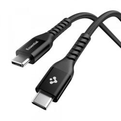 Spigen Cablu Date si Incarcare USB-C - USB-C Spigen EB10010CCA, 100W, 1m, Negru