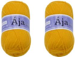 BELLATEX fonal Aja NGM 50 g set, 2 db - 929 sárga