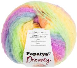 BELLATEX fonal Papatya Dreamy 100 g - 05 sárga, narancssárga, lila, kék, (13331)