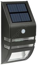 Baterie Centrum LED соларен стенен фенер с сензор LED/3, 7V 500 mAh IP44 черен (BC0395)