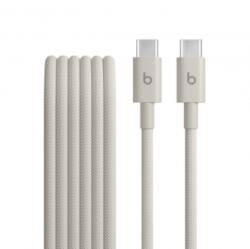 Beats Audio MDGD4ZM/A adatkábel, töltőkábel, világosszürke, Surge Stone (USB-C to USB-C, 1.5m)