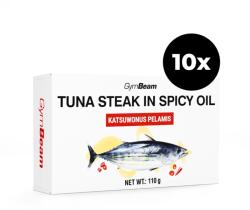 GymBeam Стек от риба тон в пикантно олио 10 x 110 g