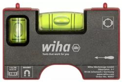 Wiha Mini vízmérték (zsebszintmérő) csatlakozóaljzatokhoz, mágneses, 80mm, Pocket, 46957 (46957) - pcx