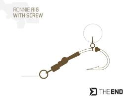 Delphin THE END Ronnie Rig with a bait screw 4x / 6 (101005682)