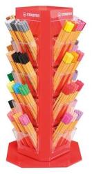 STABILO Set marker, 0, 4 mm, STABILO "Point 88", 480 buc + cadou: evidențiator, display "Boss Mini Animal Vibes", 50 buc, 2 disp