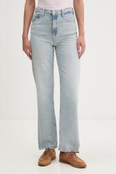 Tommy Jeans blugi straight pentru femei PPY2-SJD0LK_50J (DW0DW22660)