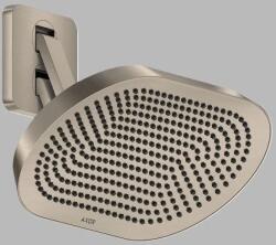 Hansgrohe Dus fix 370x220, 2jet, EcoSmart, cu brat de dus reglabil, nichel periat (Brushed Nickel), Axor ShowerSphere 39746820 39746820 (39746820)