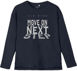 NAME IT băiat cu mânecă lungă T-shirt alb (13AD37)