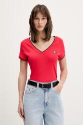 Tommy Jeans tricou pentru femei, din bumbac cu elastan PPY2-TSD1AN_29X (DW0DW22275)