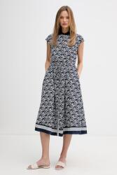 Tommy Hilfiger rochie tip cămașă cu mătase SUMMER PPY2-SUD140_59X (WW0WW49551)
