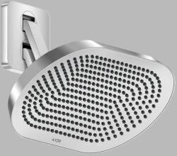 Hansgrohe Dus fix 370x220, 2jet, EcoSmart, cu brat de dus reglabil, crom lucios, Axor ShowerSphere 39746000 39746000 (39746000)