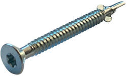 VISIMPEX Șurub autofiletant cu aripioare (plată) Torx, zincat 4, 8 x 50 mm (001-004-018-017)