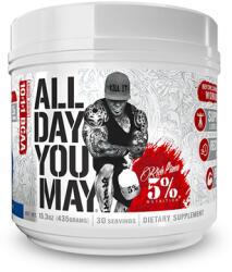 Rich Piana 5% Nutrition ALL DAY YOU MAY (435 GR) BLUE RASPBERRY 435 gramm