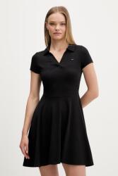 Tommy Hilfiger rochie evazată din bumbac cu elastan 9BY2-SUDZYA_99X (DW0DW22845)