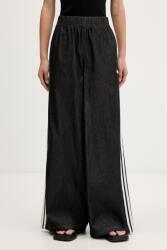 adidas Originals pantaloni drepți pentru femei, din bumbac PPY2-SJD0NB_90Y (KY8112)