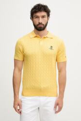 Tommy Hilfiger polo tricotat pentru bărbați, din bumbac PPY2-SWM076_10X (MW0MW42788)