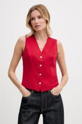 Tommy Hilfiger vestă cu un singur rând de nasturi pentru femei, cu amestec de lână PPY2-KZD07F_33X (WW0WW48882)