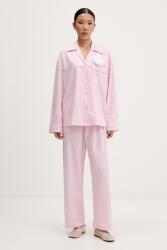The Sleeper pijama din două piese pentru femei, din bumbac PPY2-BID1R2_03X (RSSP06G006R)