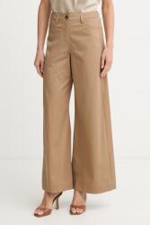 Marella pantaloni regulați pentru femei, din bumbac cu elastan Emme by Marella PPY2-SPD0GI_82X (2615131222200)