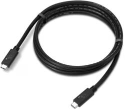 Lenovo Cablu de date Lenovo 4X91U92143, USB-C male - USB-C male, 1.5 m, Black (4X91U92143)