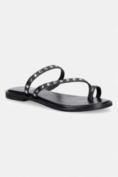 Jonak papuci pentru femei, din piele WICKET PPY2-KLDZZD_89X