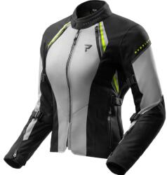 Rebelhorn Geacă motociclistă pentru femei Rebelhorn Swift gri deschis-galben fluo (PBRH-SWIFT-TJ-WOMEN-27)