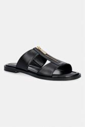 MICHAEL Michael Kors papuci cu toc plat pentru femei, din piele Berkley Flat Sandal PPY2-KLD0UJ_99X