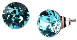 Art Crystella Fülbevaló, light türkíz SWAROVSKI® kristállyal, 8 mm, ART CRYSTELLA® (RSWF066) - webpapir