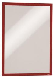DURABLE Infokeret, A3, mágneses, DURABLE "DURAFRAME® MAGNETIC", piros (DB486803)