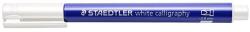STAEDTLER Kalligrafikus marker, STAEDTLER "8325", fehér (TS8325002) - webpapir