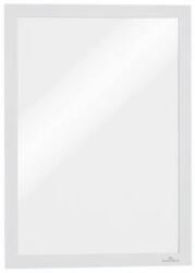 DURABLE Infokeret, A4, öntapadó háttal, DURABLE "DURAFRAME®", fehér (DB488202)