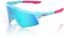  Ochelari 100% Speedcraft XS Tatis 4, soft tact blue/Blue Topaz Mirror