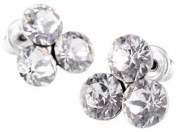 Art Crystella Fülbevaló, natúr fehér SWAROVSKI® kristállyal, 11mm, ART CRYSTELLA® (RSWF054) - webpapir