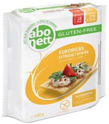 Abonett Extrudált kenyér, ABONETT, 100 g, kukoricás, gluténmentes (KHE057) - webpapir
