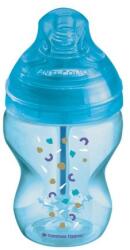 Tommee Tippee Sticlă pentru sugari, anti-colic, 0m+, 260 ml, albastră, 1buc (BD5010415225757)