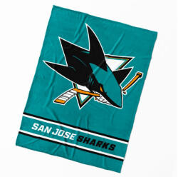 Official Merchandise NHL San Jose Sharks Essential 150x200 cm Pokróc