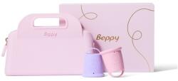 Beppy Cupe menstruale Beppy Cup Set, 2 bucăți, silicon medical, anti-scurgere, geantă și săculeți incluși (ASHA000008)