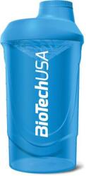 BioTechUSA Keverőpalack, 600ml, BIOTECH USA "Wave Shaker", kék (KHEBIOUSA88) - webpapir