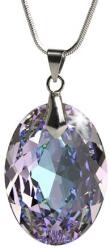 Art Crystella Nyaklánc, ovális formájú, ametiszt lila SWAROVSKI® kristállyal, 16 mm ART CRYSTELLA® (RSWL034)