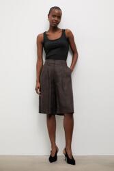 Answear. LAB pantaloni scurți feminini din in BPY2-SZD017_88X (SR0085)