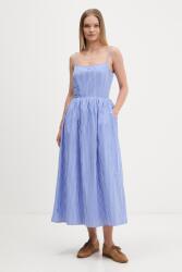 Tommy Hilfiger rochie de vară din bumbac 9BY2-SUDZY2_05X (DW0DW23061)