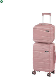 Leziter TraveLux Voyager II gurulós bőrönd szett (LTRVBS-II-RG) - fenyobutor24
