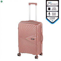 Leziter TraveLux Endure közepes bőrönd keményfedeles 68x45x25 cm (M7905-RG24) - fenyobutor24