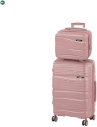 Leziter TraveLux Voyager III gurulós bőrönd szett (LTRVBS-III-RG) - fenyobutor24