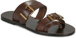 Ralph Lauren Papuci de vară Femei BUCKLE SLIDE SANDAL Polo Ralph Lauren Maro 40