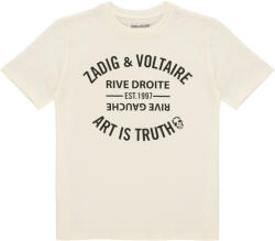 Zadig & Voltaire Tricouri mânecă scurtă Fete X60628 Zadig & Voltaire Alb 10 ani