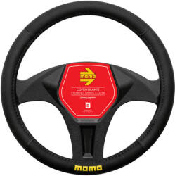 MOMO Easy kormányvédő - 36, 5-37, 9cm - M - fekete-sárga